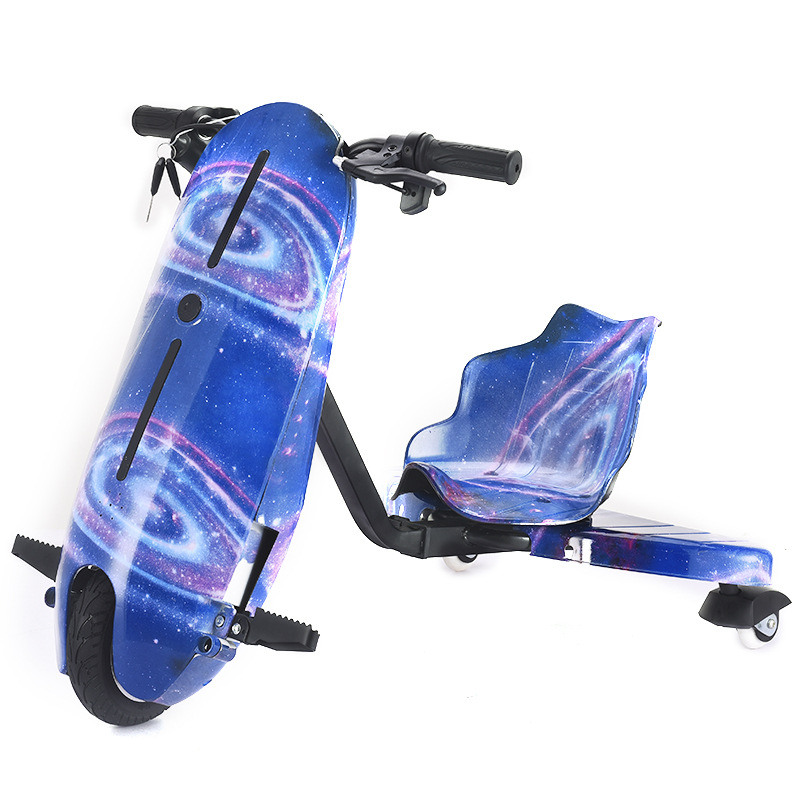 Factory direct supply of children's drifting space scooters for rent in parks and squares. Wholesale of children's twist scooters in stock Item Picture