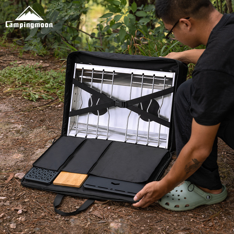 柯曼BK-55两单元集装包野营大容量IGT装备收纳包双层分装多功能包