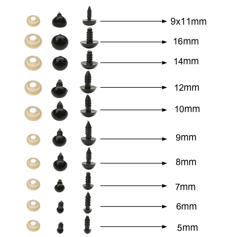 diy animal eye accessories, acrylic activity eye beads with rods, eye beads, children's art handicrafts Application Scenario