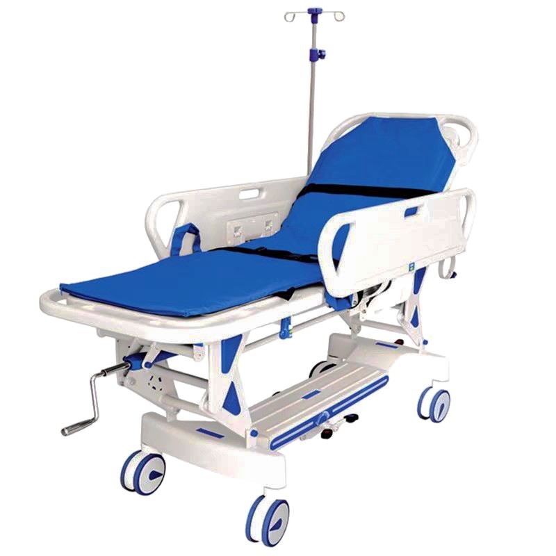 For foreign trade, Maiko Medical vehicle lift model with guardrail multi-functional hospital bed patient emergency transfer vehicle Item Picture