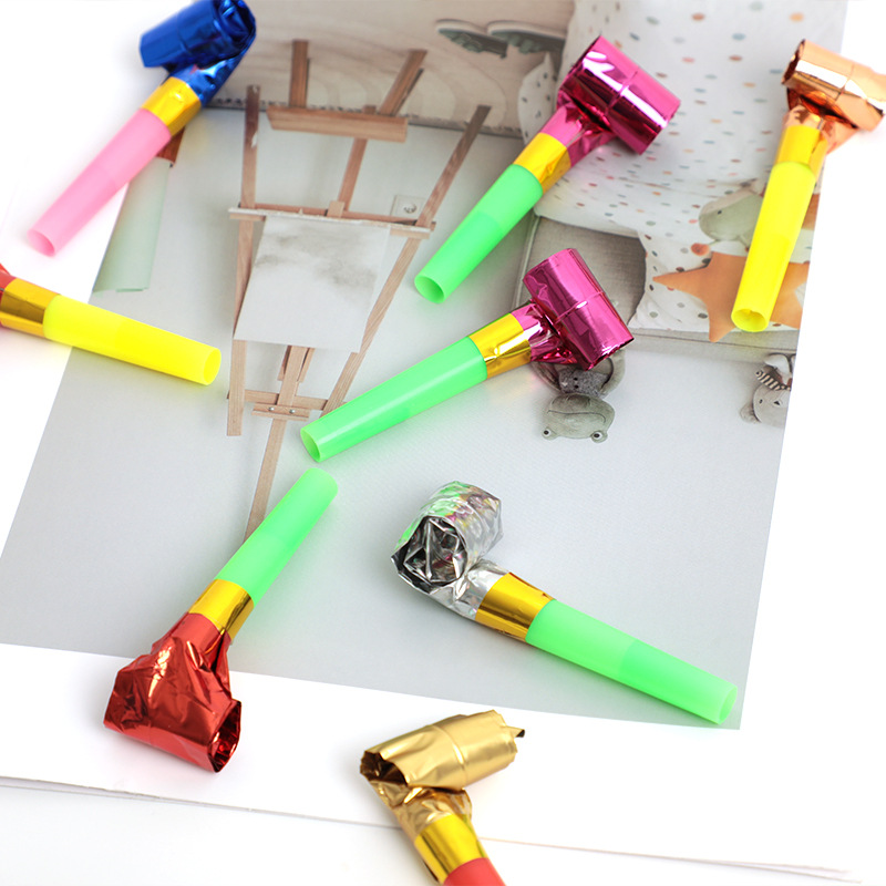 儿童吹吹卷创意口哨玩具卡通吹吹卷互动玩具