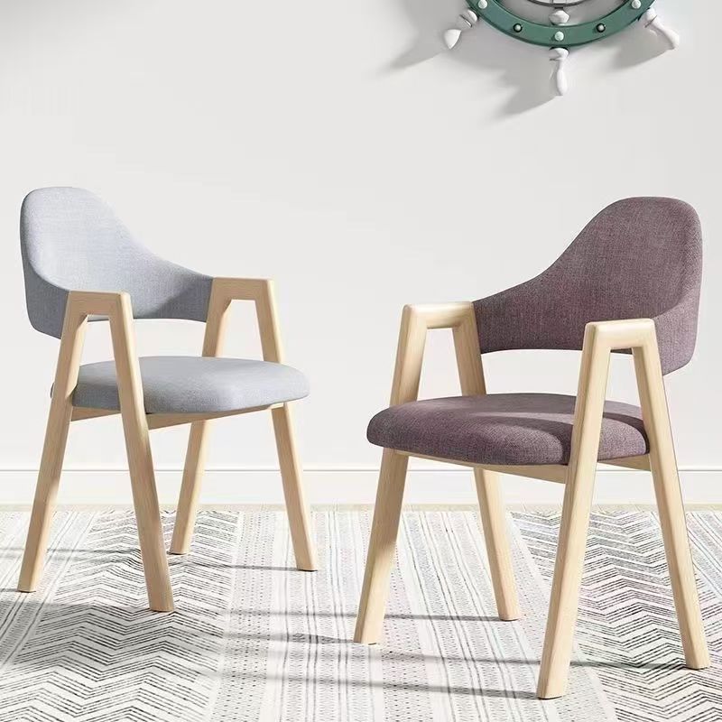 Star Nordic dining Chair, modern and simple chair backrest, ins popular coffee restaurant A-line chair, casual bedroom stool, home use