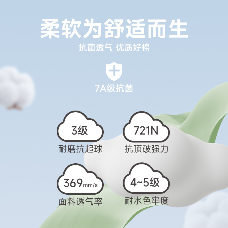 竹纤维布/醋酸布料/荷兰绒布料/羊毛晴纶面料/长绒棉面料细节图