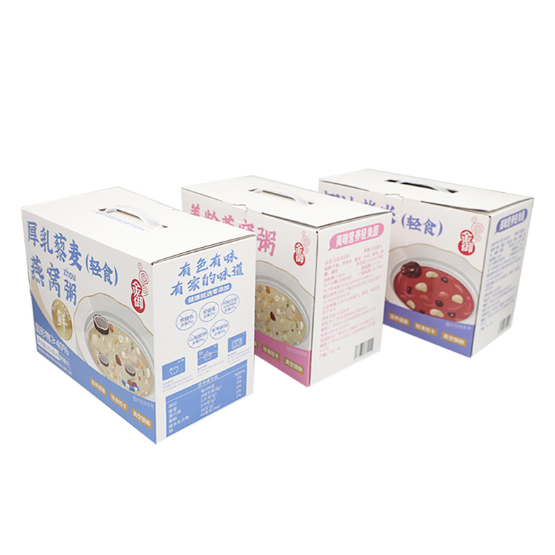 Factory direct sales, customized color boxes, food packaging paper boxes, aircraft boxes, large quantities of paper color boxes, free sample making Specification drawing
