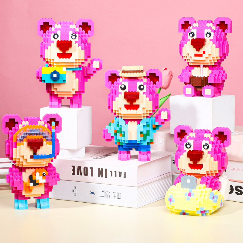 中颗粒积木实物图