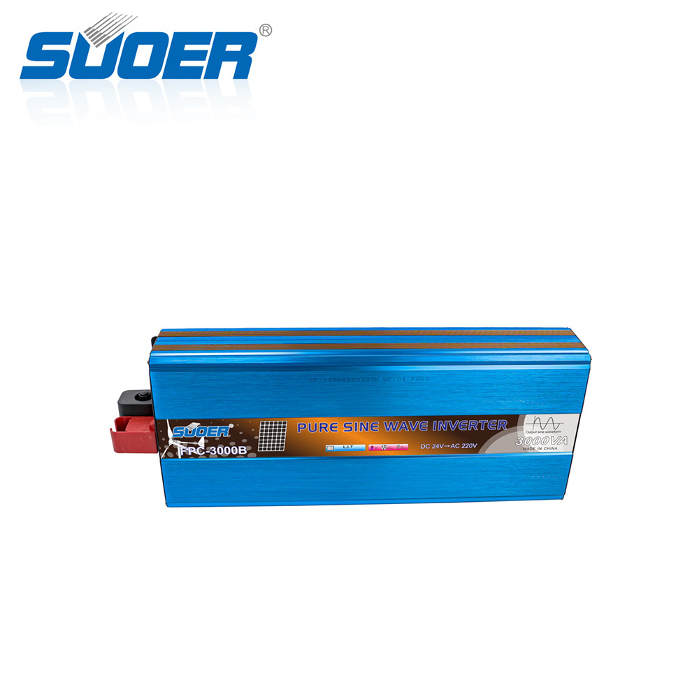 Sol Cross-border vehicle-mounted electric vehicle storage and charging sine wave integrated 3000W inverter Sine wave inverter Item Picture