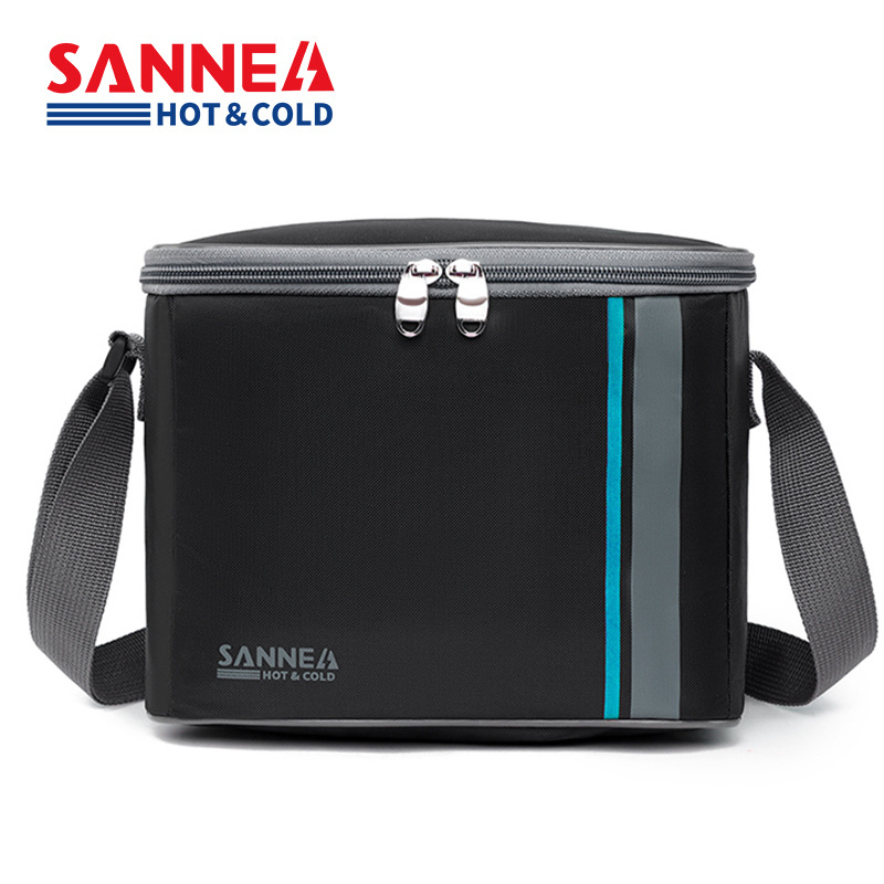 New insulated bags, hand-held lunch box bags, cross-border thickened insulated bento bags, cold preservation ice packs, waterproof outdoor picnic bags details Picture
