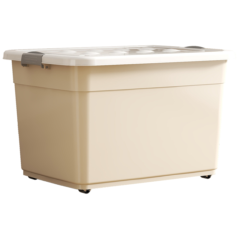 收纳箱/露营收纳箱/收纳/收纳箱布/收纳箱棉麻白底实物图