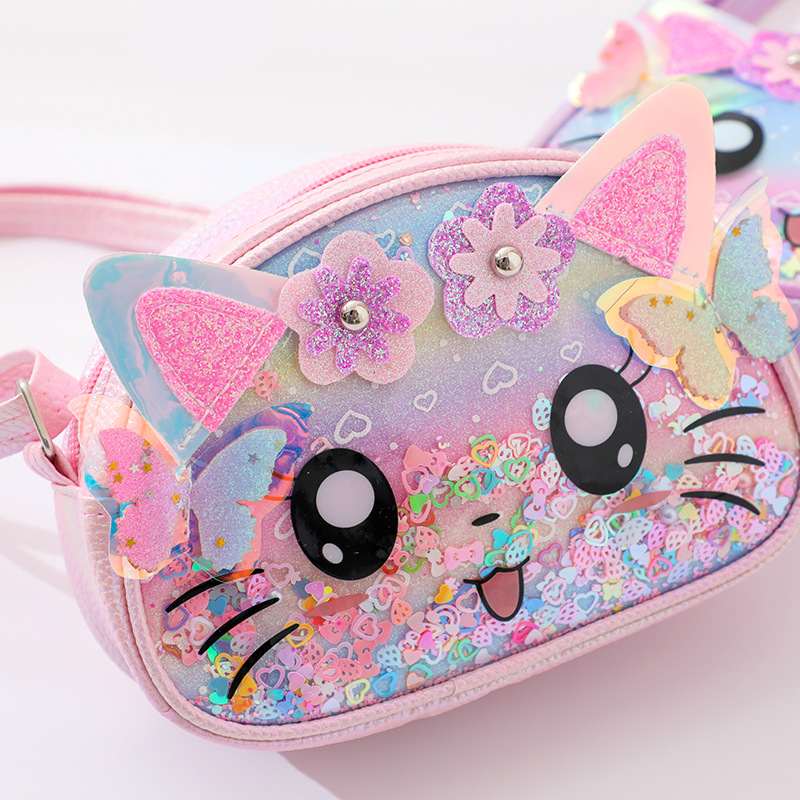 Candy bag, children's Gretel ribbon shoulder bag, star crossbody bag, small backpack, cartoon rainbow, Christmas cross-border Application Scenario