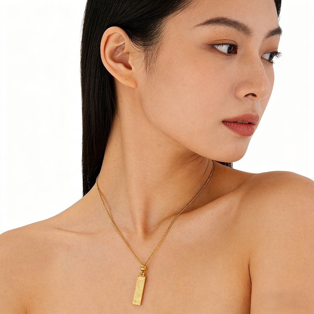 项链/天然石项链/珍珠项链/挂绳/首饰女短款优雅细节图