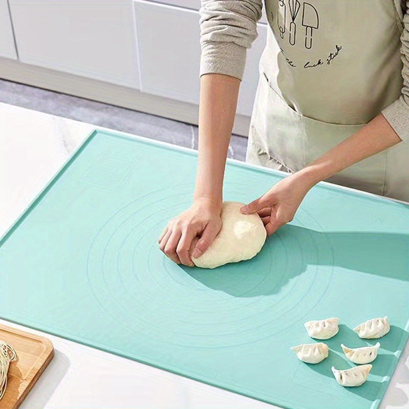 婴幼儿食品级硅胶辅食垫 加厚揉面垫 家用不粘防滑糕点烤板和面团垫案板babycare
