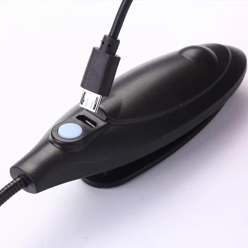 LED clip eye-protecting lamp, study-specific student foldable desk, writing and reading lamp, charging clip desk lamp Specification image