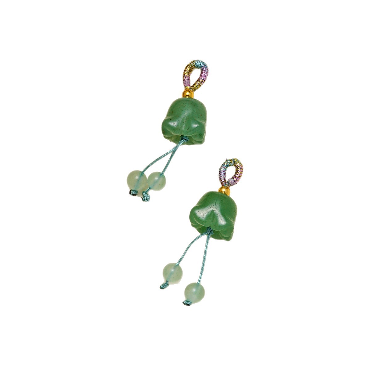 Bodhi small slipper, flower lotus pod, tulip, small flower pendant, bracelet, necklace, lily of the valley, diy accessory Item Picture