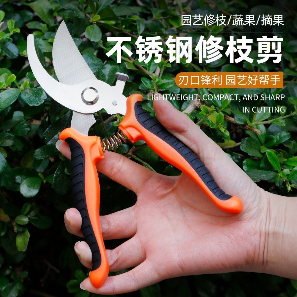 园艺剪修枝剪省力修剪树枝果树园林花卉专用产品图