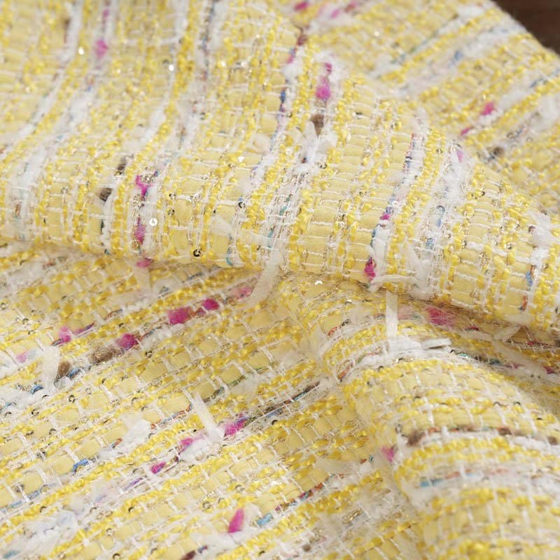 Mokashi high-end light luxury woven blend fabric with a chanty style, vest, top, skirt and set for women Application Scenario