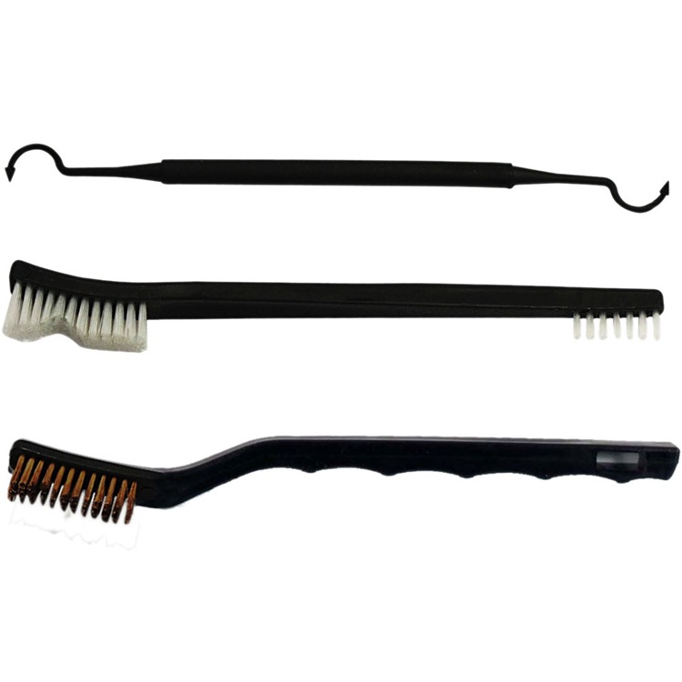 Military Lottery AliExpress Amazon Outdoor Tactical Shooting Tools 12GA Cleaning Brush 3-piece set Cleaning inner tube Brush Specification image