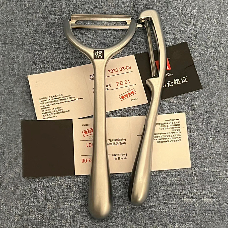 德国不锈钢削皮刀厨房家用去皮神器水果蔬菜瓜果刨削不锈钢削皮刀