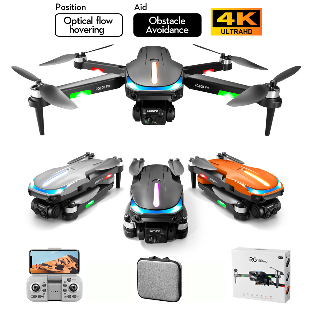 The cross-border unmanned aerial vehicle RG100PRO obstacle avoidance quadcopter with brushless motor and high-definition aerial photography remote control aircraft is for export