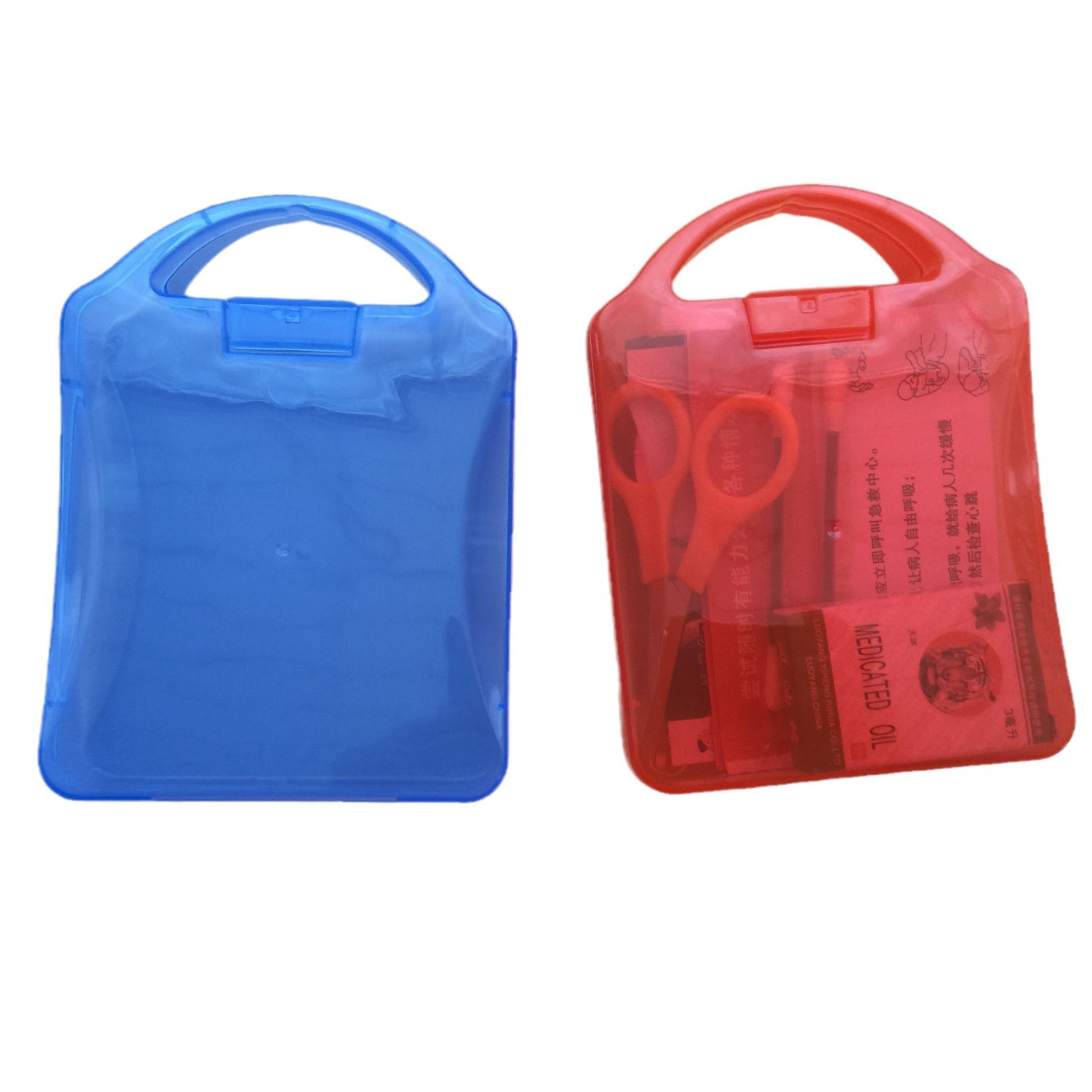 Cross-border export PP first aid kit, mini portable medicine box, travel and creative home gift box Item Picture