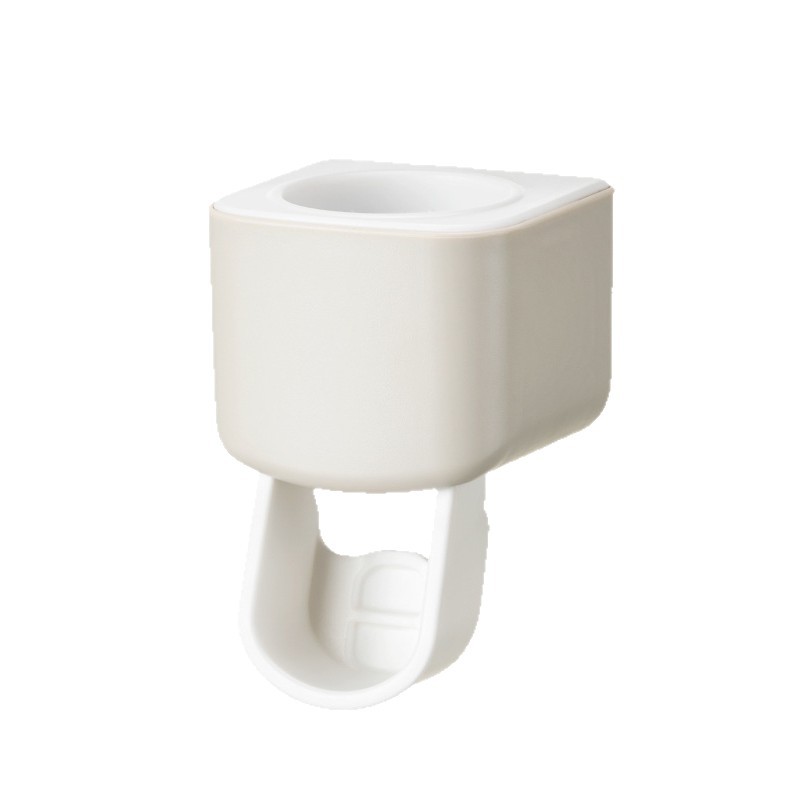 Simple style bathroom wall-mounted toothpaste dispenser without perforation toothpaste dispenser with kraft paper box Item Picture