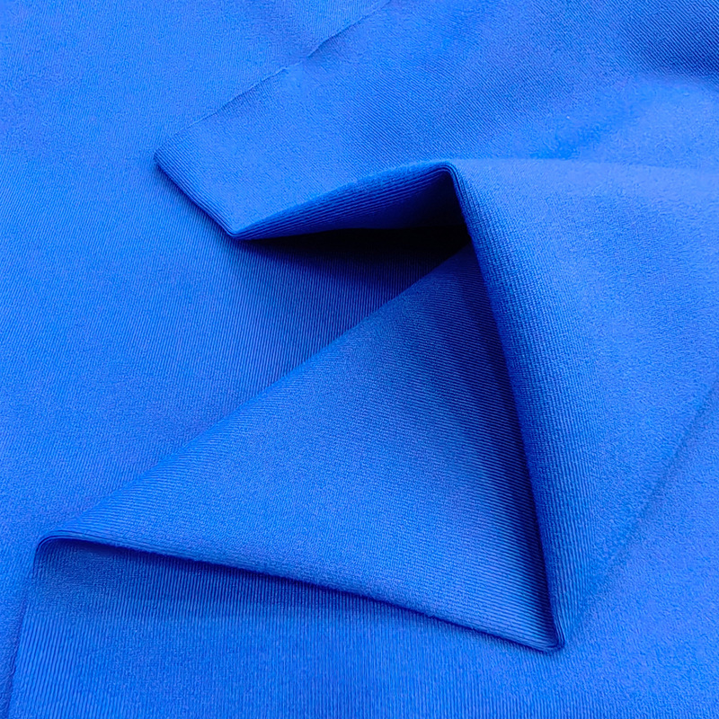 190g锦纶双面锦氨高弹鲨鱼皮瑜伽服高尔夫网球服运动裙面料细节图