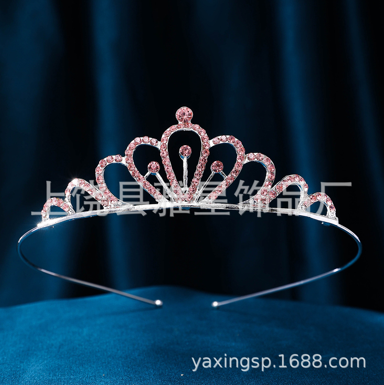 Niños corona princesa adorable hoyo bebé fiesta show peluquería novia simple luz lujo tiara de novia corona Application Scenario