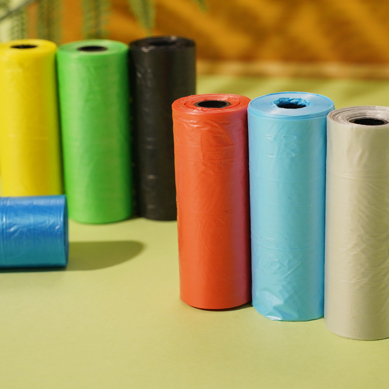 Wholesale of eco-friendly cat poop bags, dog poop bags, roll-on pet poop bags and disposable pet garbage bags Specification image