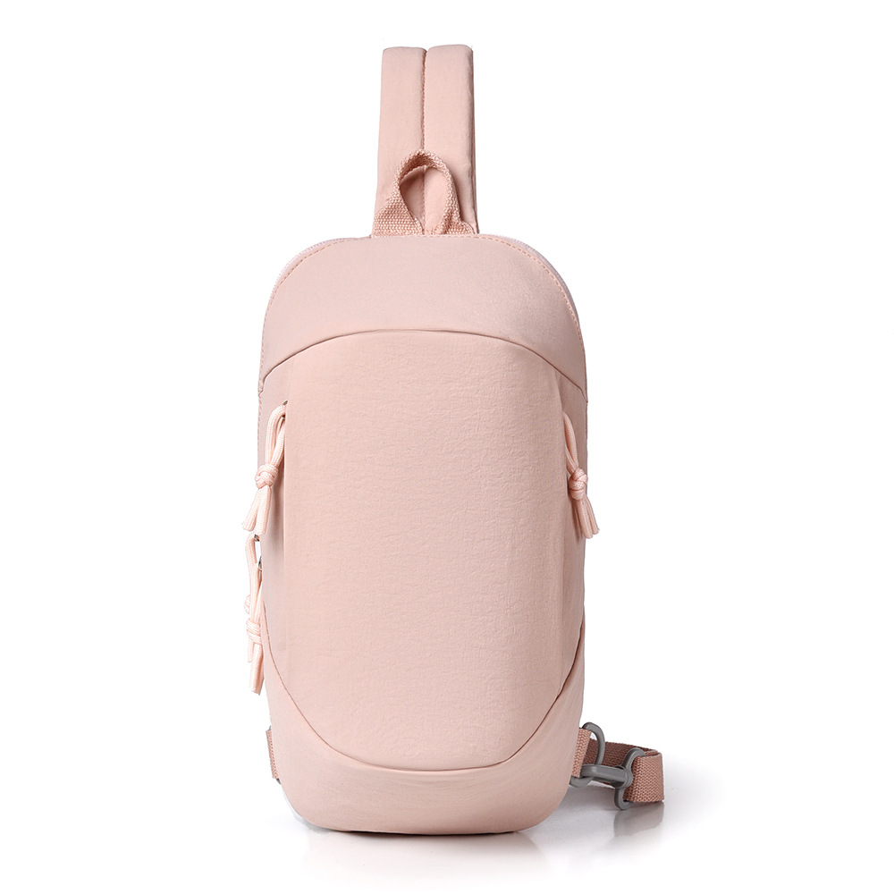Cross-border blast anti-hurt brush backpack bolsa pequeña al aire libre bolsa ligera crossbody bolso en el pecho bolso coreano casual mochila de un hombro Item Picture