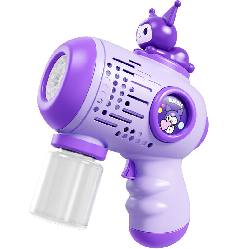 Cross-border bestseller astronaut fully automatic bubble machine, Internet celebrity handheld electric bubble gun, street stall children's toy wholesale Item Picture