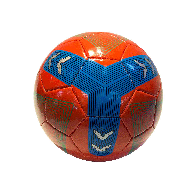 Cross-border one-fabric machine-sewn footballs for student training, outdoor sports PVC single-fabric footballs in various styles in stock Specification image