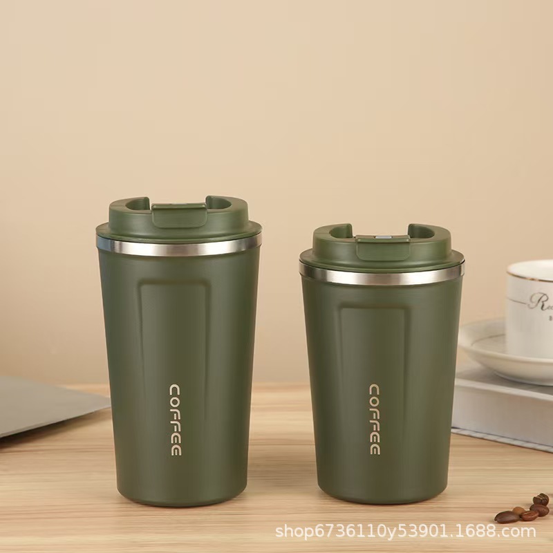 304不锈钢咖啡保温杯女生便携水杯可乐保冷杯子男随行杯便携式