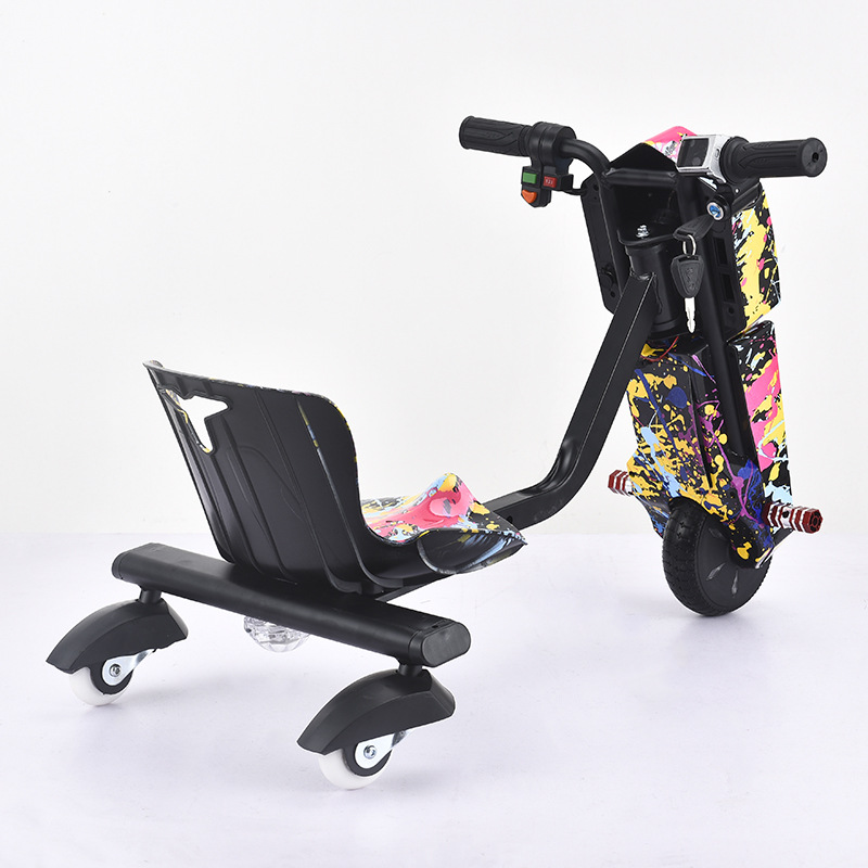 We offer consignment services for mini Happy drift scooters, children's electric drift scooters, and three-wheeled retractable square amusement vehicles Application Scenario