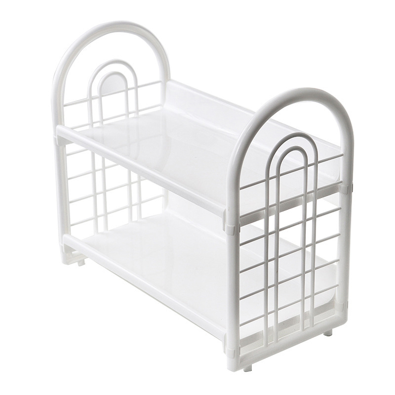 High appearance level desktop storage rack, ins style, multi-layered dormitory storage, book rack, computer office storage rack Item Picture