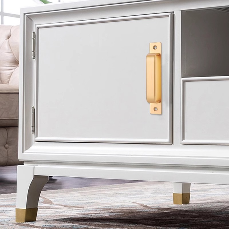 Perforation-free door handles, aluminum alloy small handles, wooden doors, Windows, sliding doors, glass sliding doors, self-adhesive drawers, cabinets Application Scenario