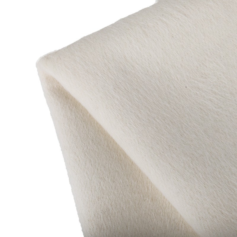 羊毛晴纶面料白底实物图