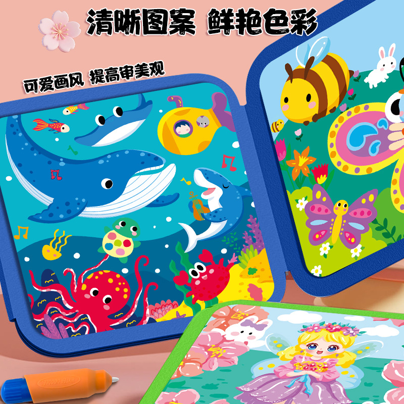 亚克力画板/益智玩具/DIY亚克力发光画板/儿童玩具/夜市凹凸画板产品图