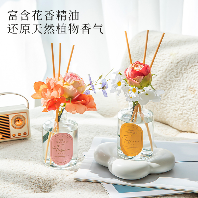 栀子花香薰精油家用伴手礼室内持久无火香薰便携卧室香氛卫生间细节图