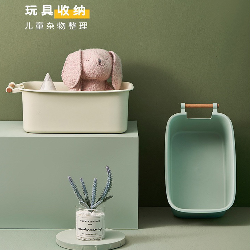 居家编织收纳/柳编/纸绳收纳筐/收纳盒长方形直/铁质家居收纳篮细节图