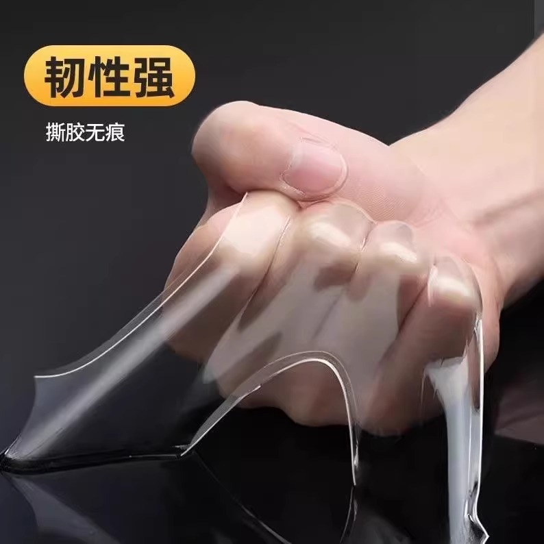 Strong nano double-sided tape, super seamless tape, transparent high-viscosity wall Velcro, self-adhesive waterproof fixing tape Application Scenario