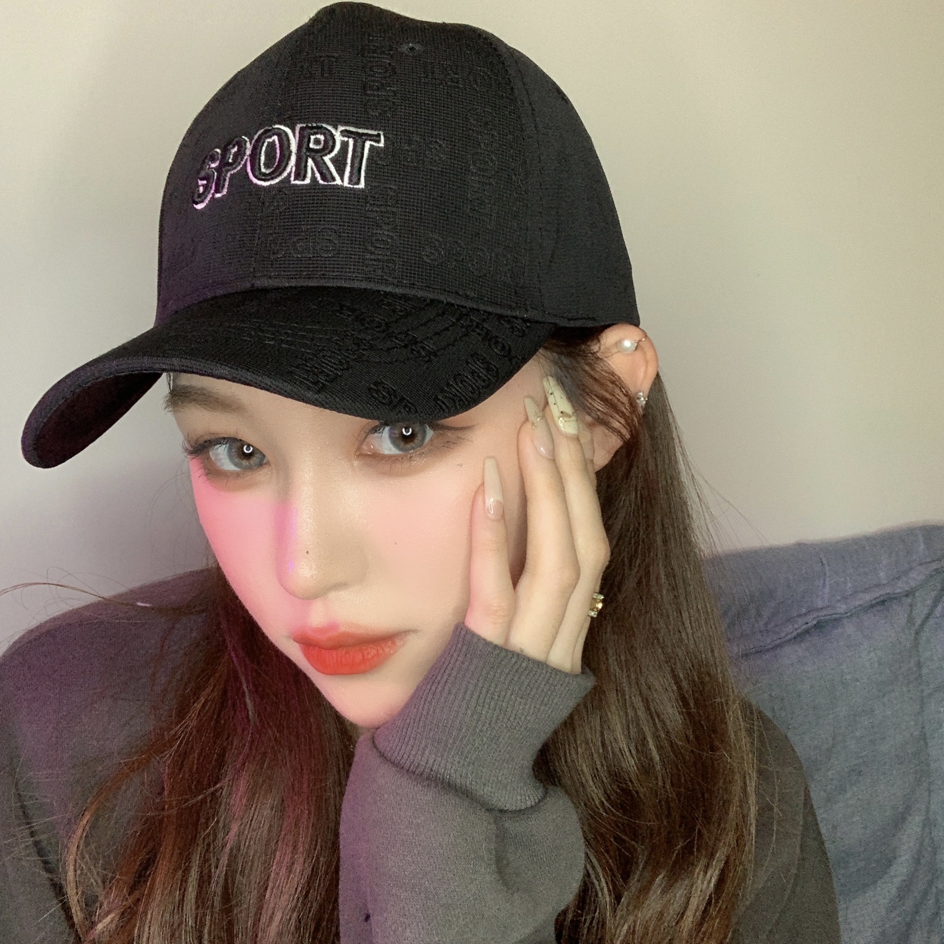 sport casual baseball cap, outdoor sports cap, men's and women's sun hat, spring and summer sun protection cap