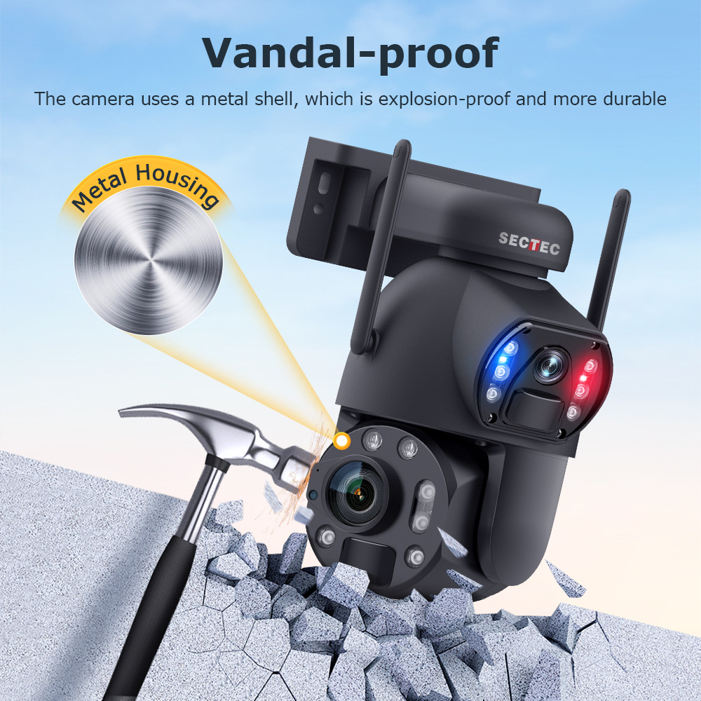 监控摄像机实物图