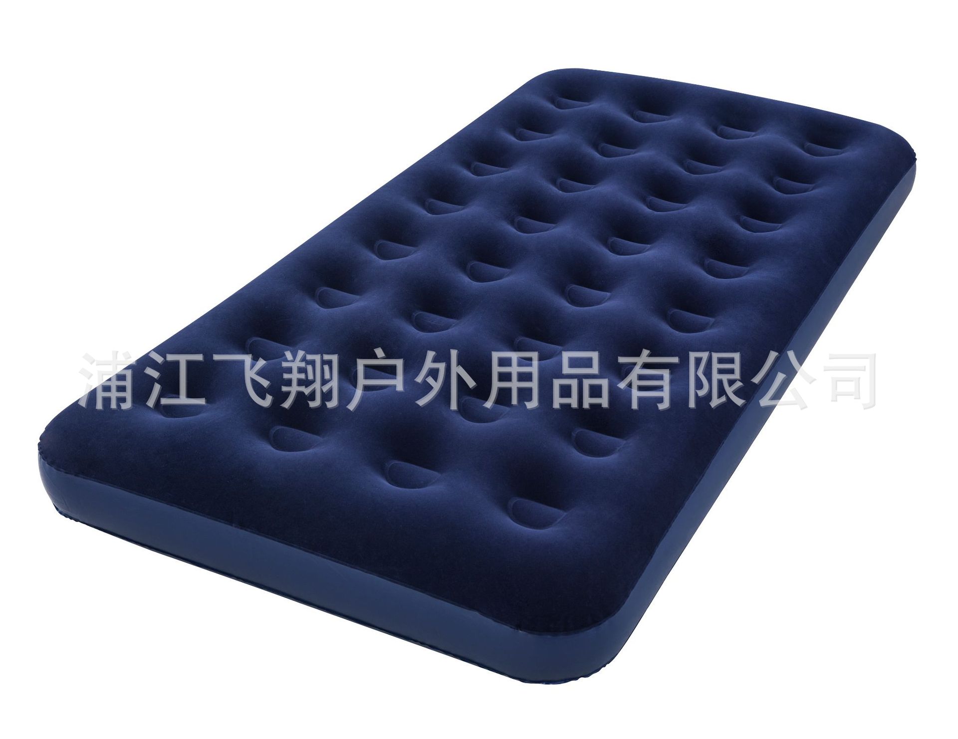 In stock: flocking air mattress, outdoor furniture, tent, inflatable bed, inflatable companion bed, PVC inflatable mattress Item Picture