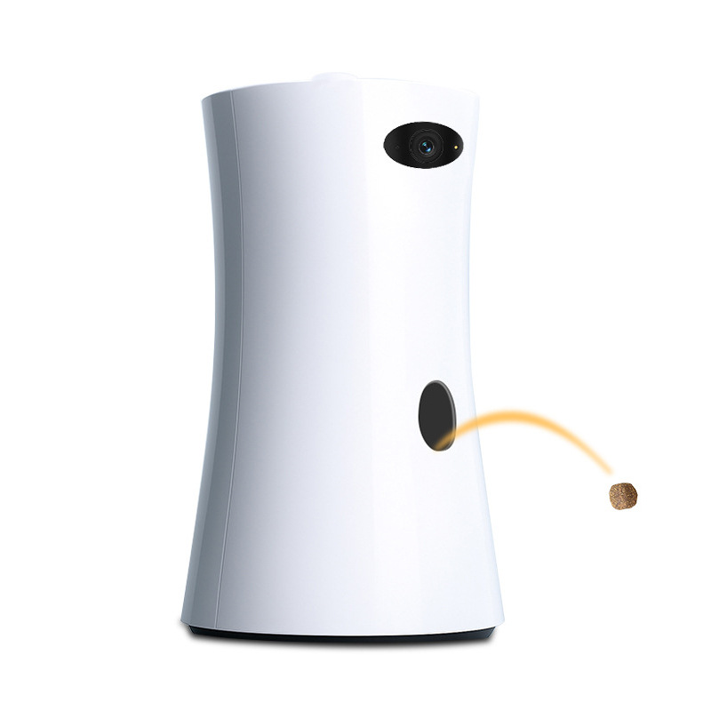 Cross-border pet feeding device for indoor cats, two-way communication, remote feeding, 360-degree no blind spot pet camera Item Picture