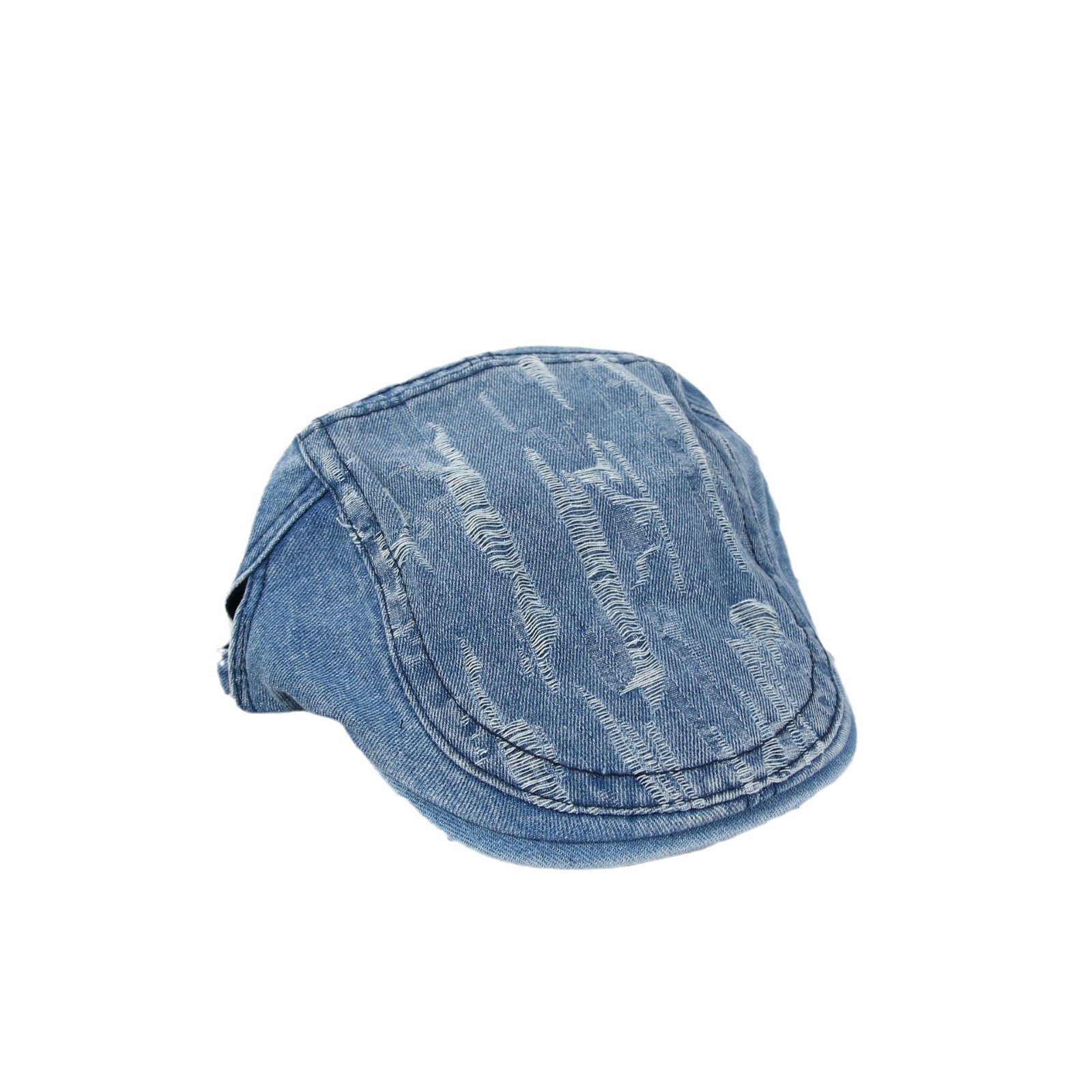 Japanese retro and aged denim forward hats, men's summer fashion, versatile and stylish, painter hats, newsboy hats, women's trendsetter Item Picture