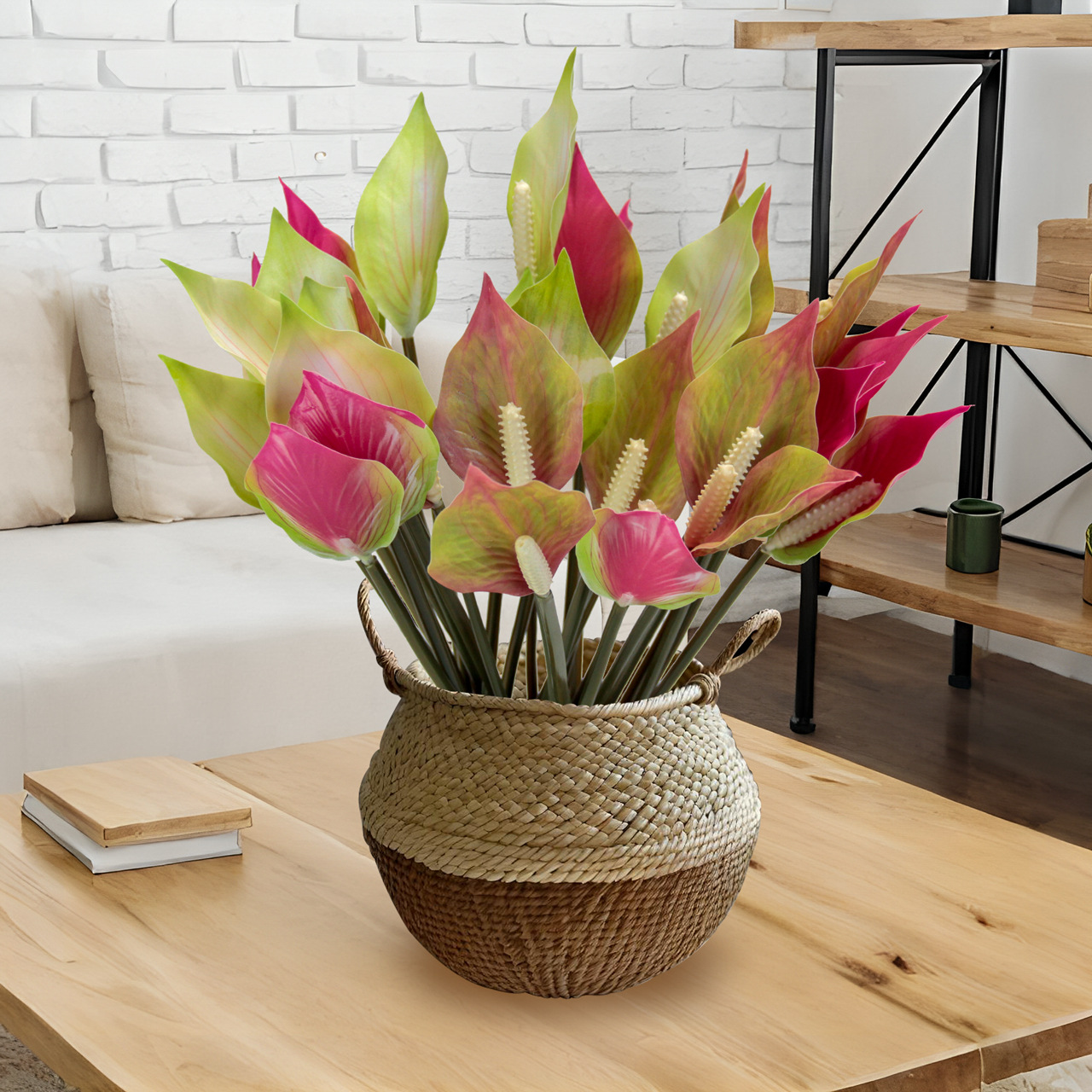 Floral decoration, potted plants, green plants, indoor ornaments, succulents, combination potted plants Specification image