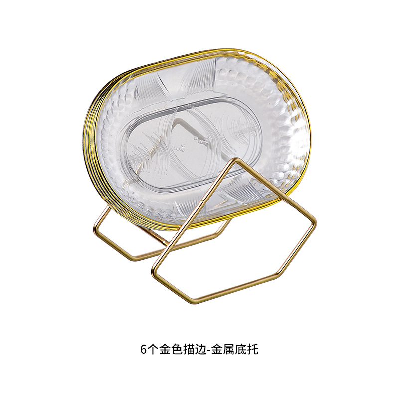 Different-shaped bone-spitting plates, snack plates, storage plates, plastic simple style, new foreign trade starfish shell plates Application Scenario