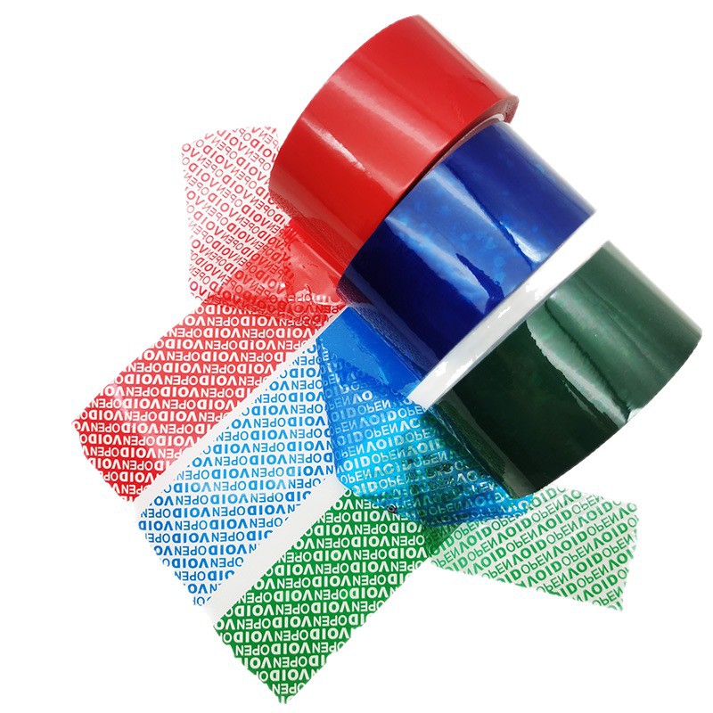 Semi-rotating anti-counterfeiting tape VOIDOPEN, with words left upon opening, disposable anti-theft, anti-swapping, anti-opening and anti-tampering adhesive tape, 5cm*25m Item Picture