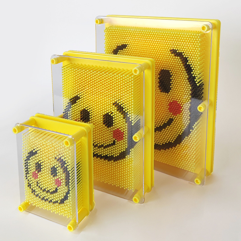 2025笑脸款立体百变针画礼品 儿童创意益智玩具针