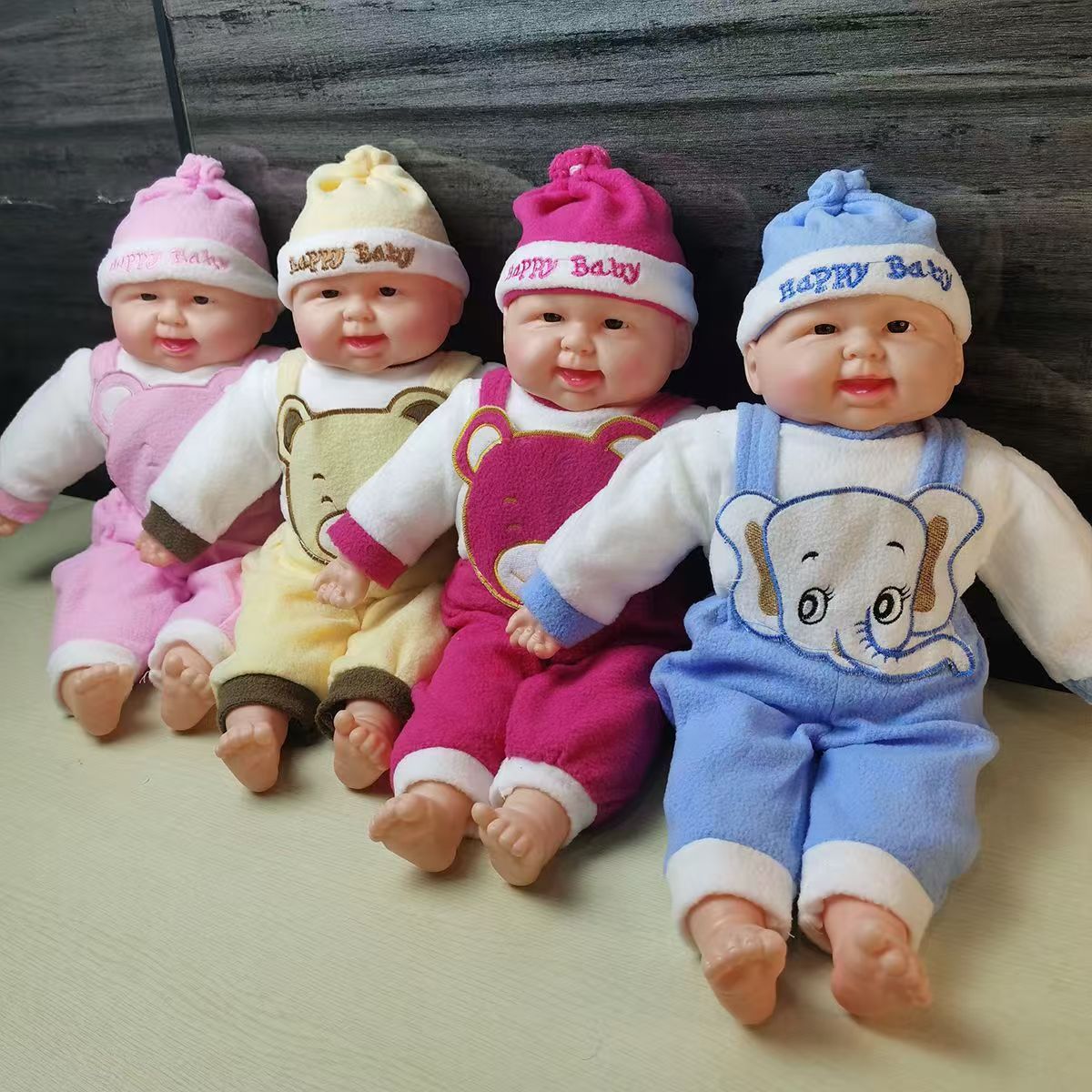 仿真婴儿洋娃娃女孩玩具假宝宝玩偶软搪胶月嫂培训被动操布娃娃