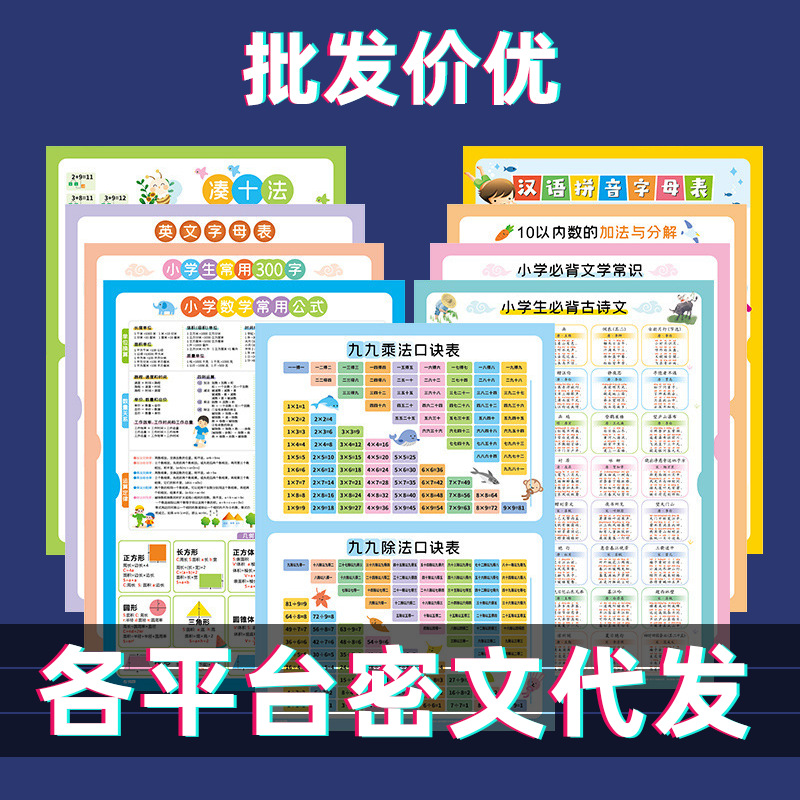 玩具挂图/认知卡实物图